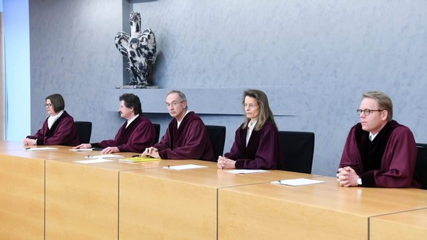 Der sechste Zivilsenat beim Bundesgerichtshof verkündet das Urteil zur Klage der Ärztin.