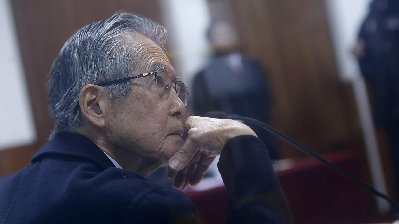 Alberto Fujimori: Wegen seines schlechten Gesundheitszustands hatte Präsident Pedro Pablo Kuczynski den 79-Jährigen Weihnachten 2017 begnadigt.