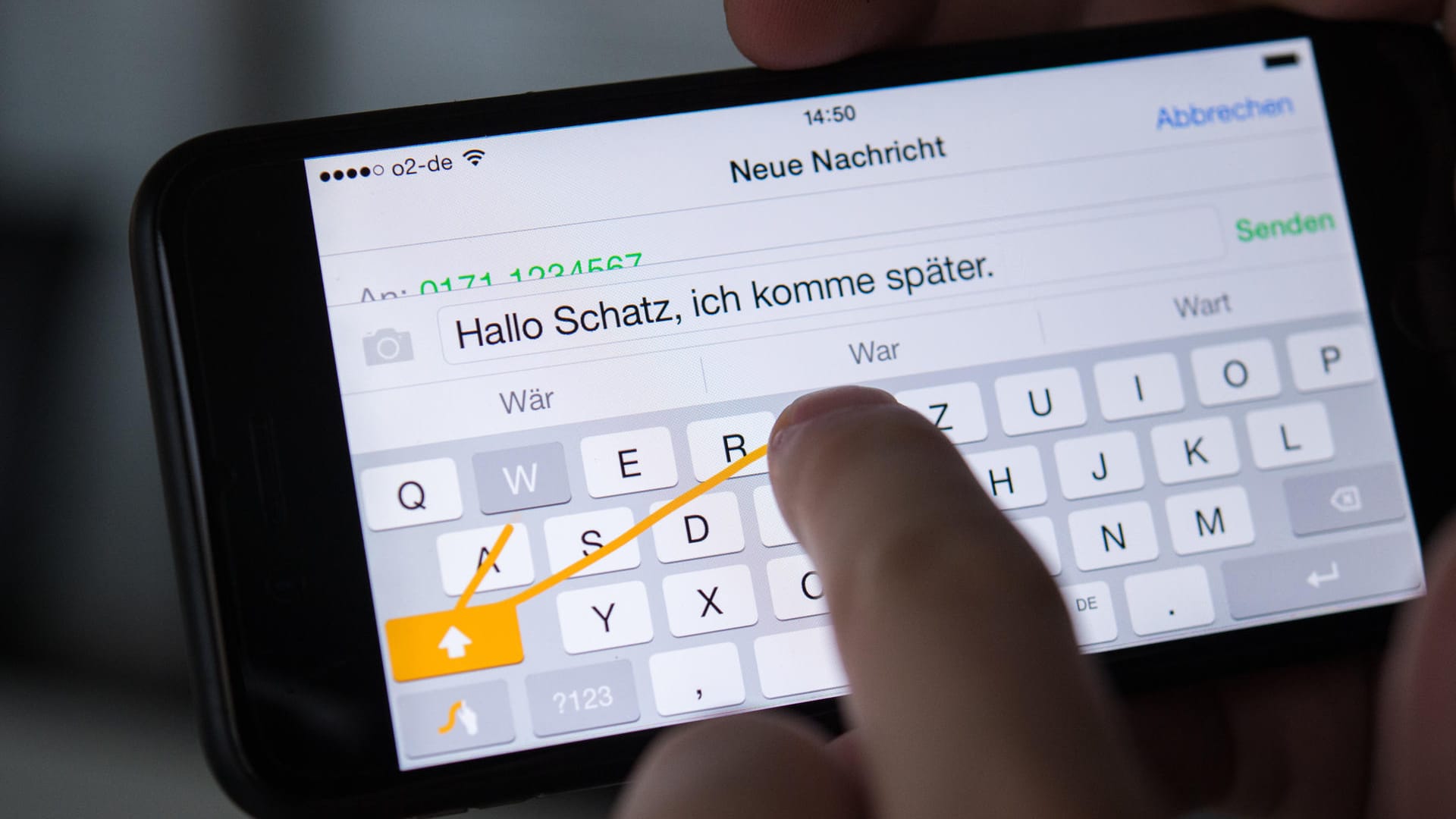 Tastatur-App für Smartphones