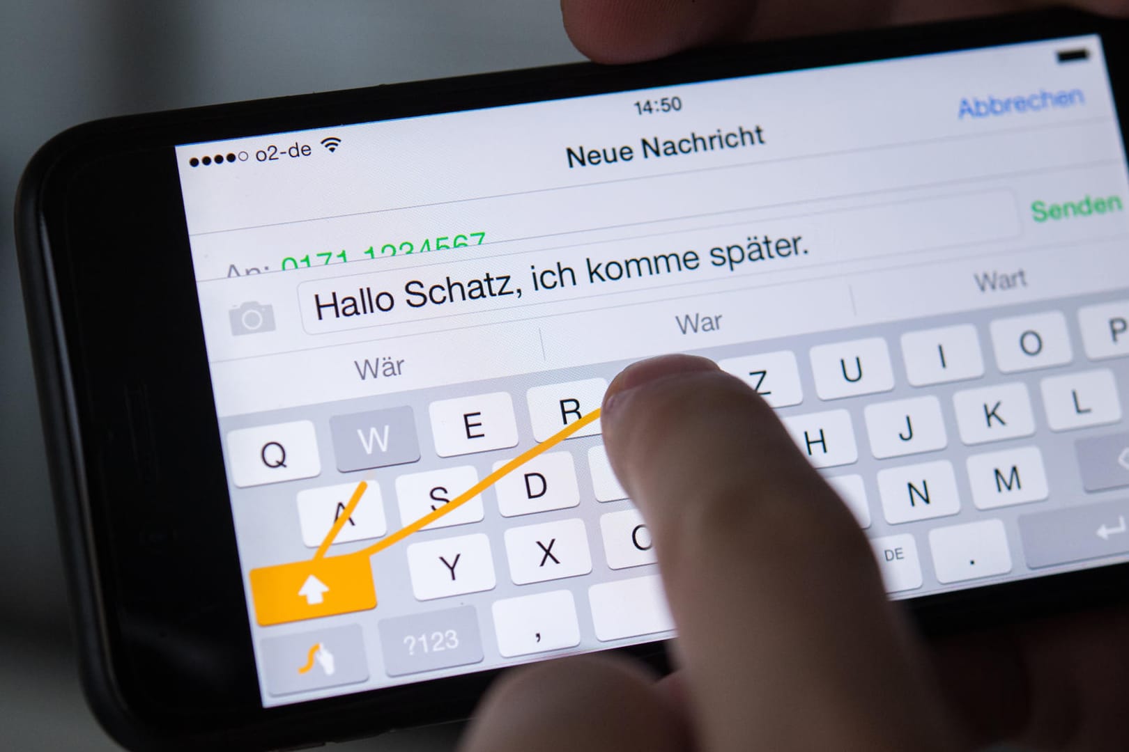 Tastatur-App für Smartphones