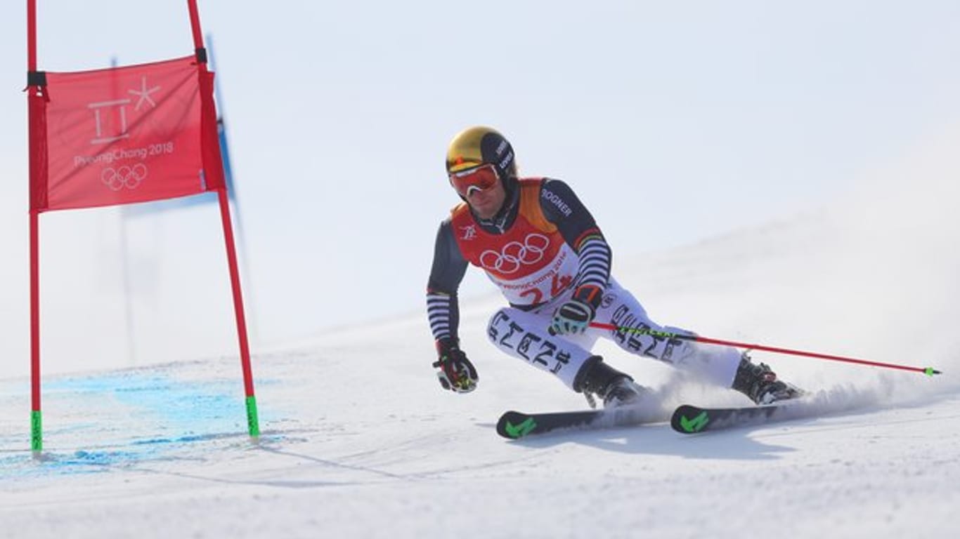 Fritz Dopfer sieht sich im Slalom eher auf einem Top-15-Platz.