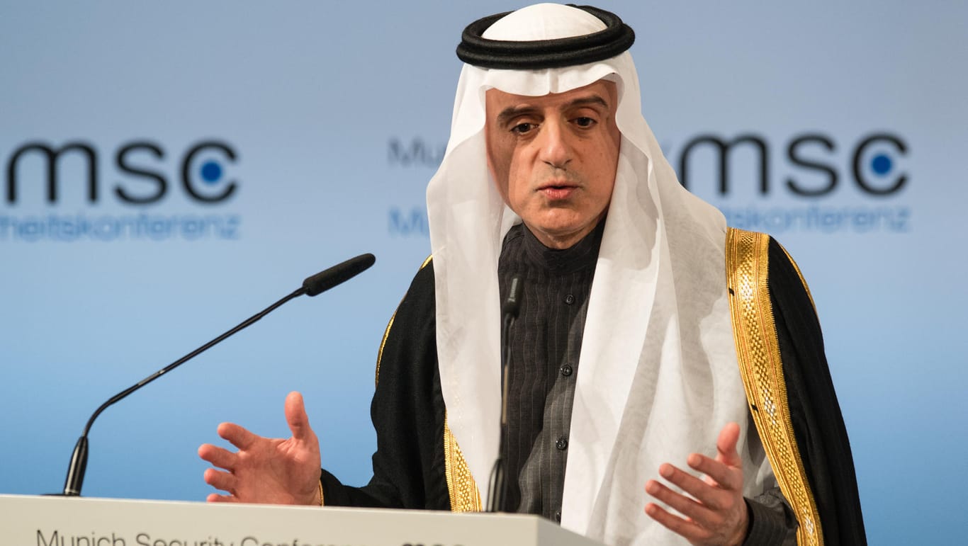 Saudi-Arabiens Außenminister Adel al-Dschubair: Will sich nicht wie ein Fußball behandeln lassen.