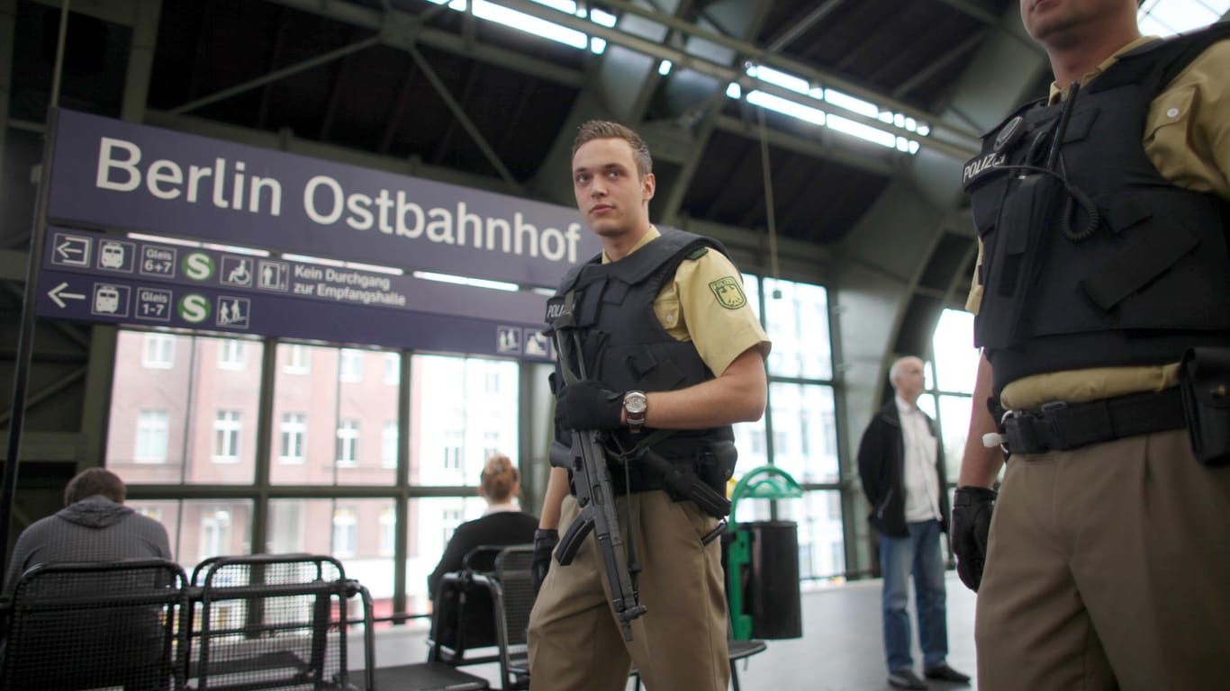 Sicherheit am Berliner Ostbahnhof