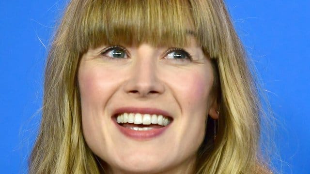 Rosamund Pike auf der Berlinale 2018.