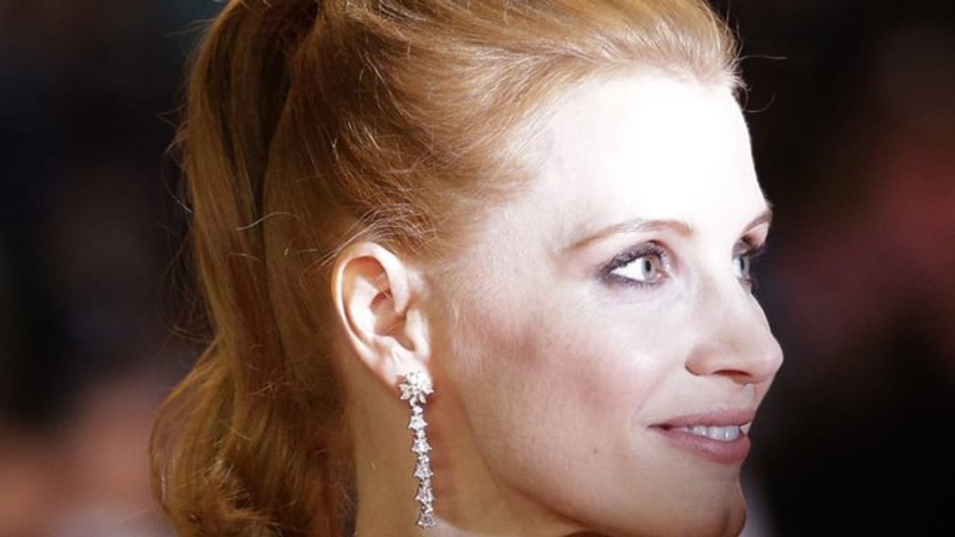 Schauspielerin Jessica Chastain 2017 bei den Filmfestspielen in Cannes.