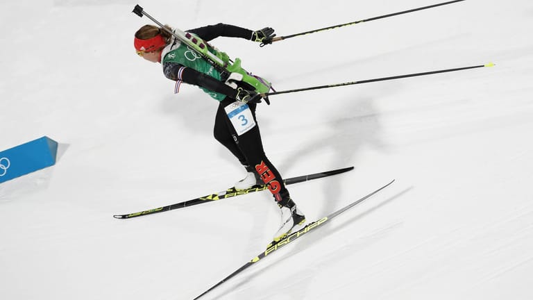 Letzte Chance auf Edelmetall: Laura Dahlmeier hofft in ihrem sechsten Rennen bei den Spielen in Pyeongchang auf die vierte Medaille.