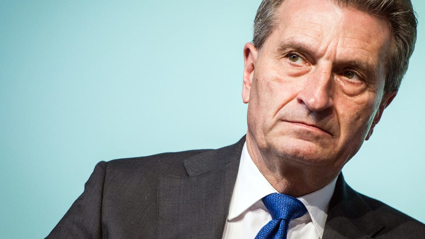 Günther Oettinger: Als Haushaltskommissar der EU gilt sein Augenmerk dem lieben Geld.