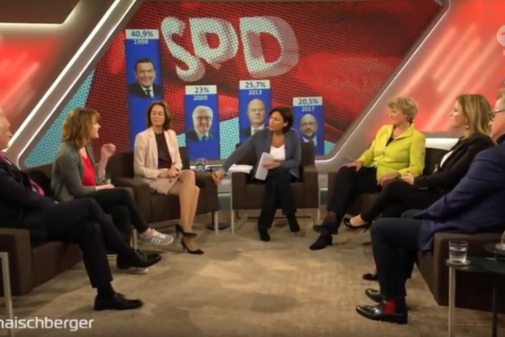 Groko-Talk bei "Sandra Maischberger": In der ARD-Sendung ging es um die geplante große Koalition.