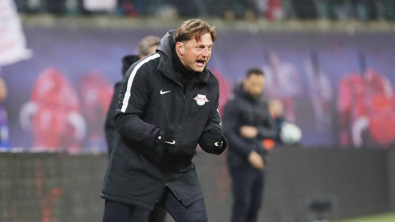 Ralph Hasenhüttl: Leipzigs Trainer ist offenbar im Visier des Rekordmeisters.