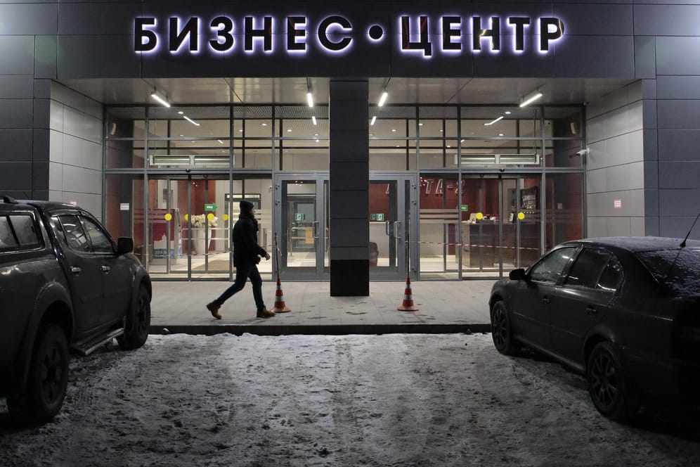 Ein "Business-Center" in St. Petersburg: hier soll sich die Trollfabrik befinden.