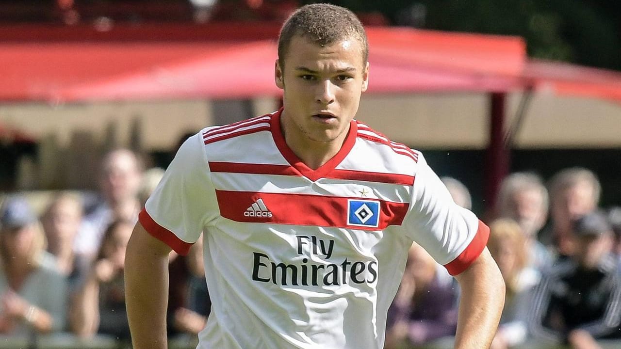 HSV-Youngster Vasilije Janjicic: Der Angreifer war in einen folgenschweren Unfall verwickelt.