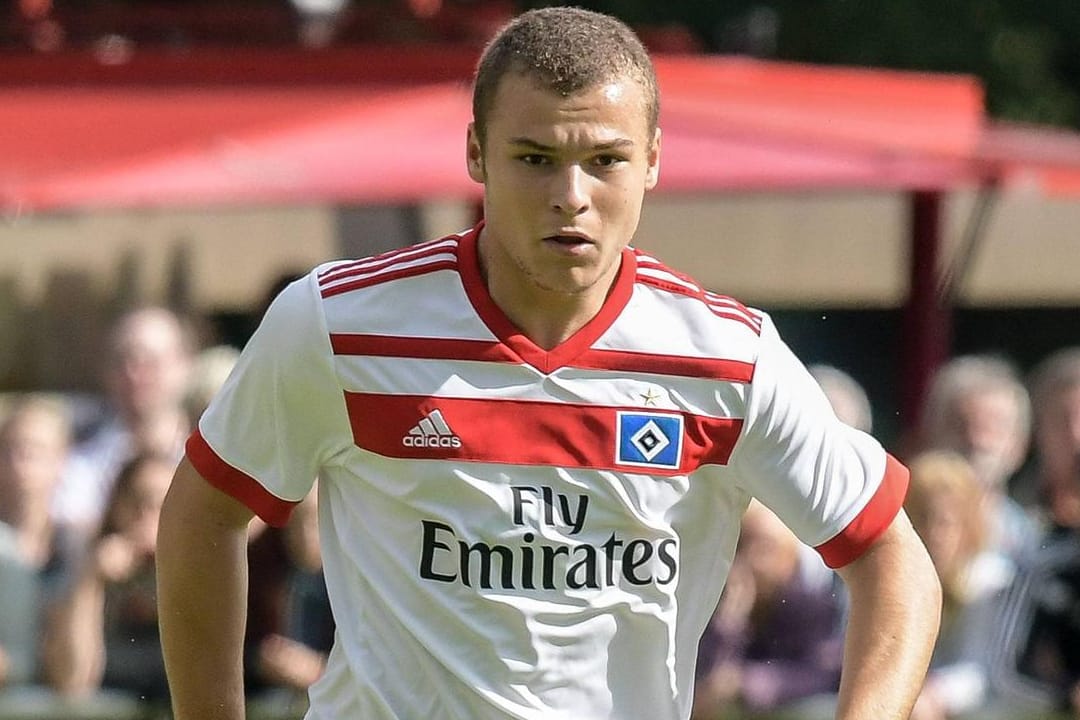 HSV-Youngster Vasilije Janjicic: Der Angreifer war in einen folgenschweren Unfall verwickelt.