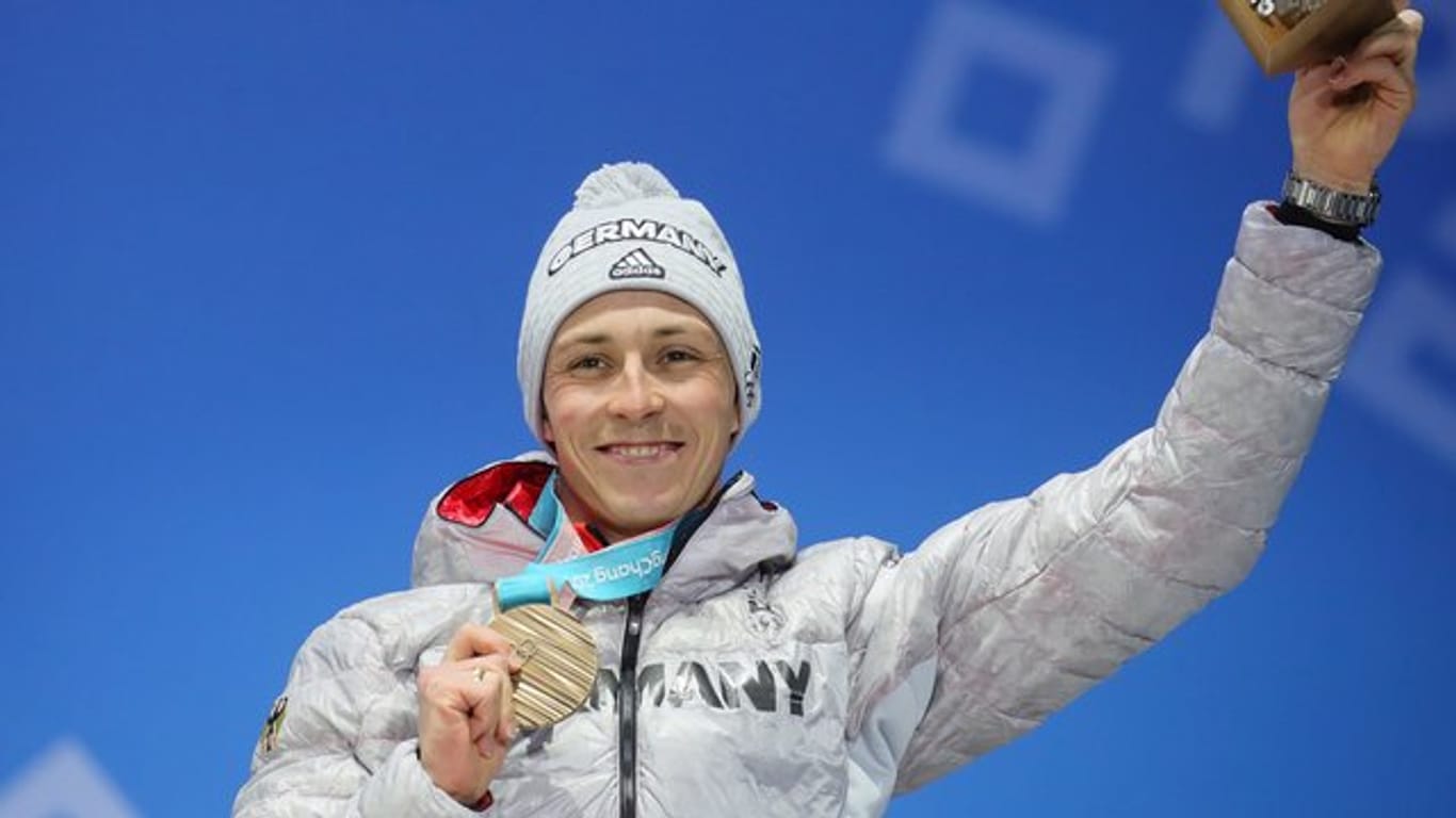 Bringt drei Goldmedaillen mit aus Pyeongchang: Kombinierer Eric Frenzel.