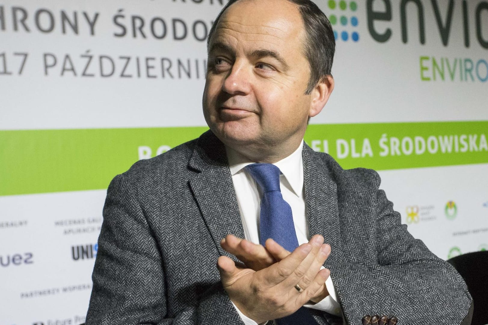 Konrad Szymanski: Der polnische Europaminister richtet eine scharfe Warnung an Kanzlerin Angela Merkel.