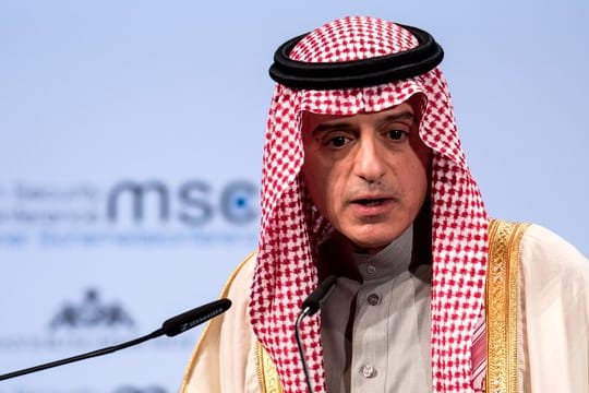 Adel bin Achmed al-Dschubair, Außenminister von Saudi-Arabien.