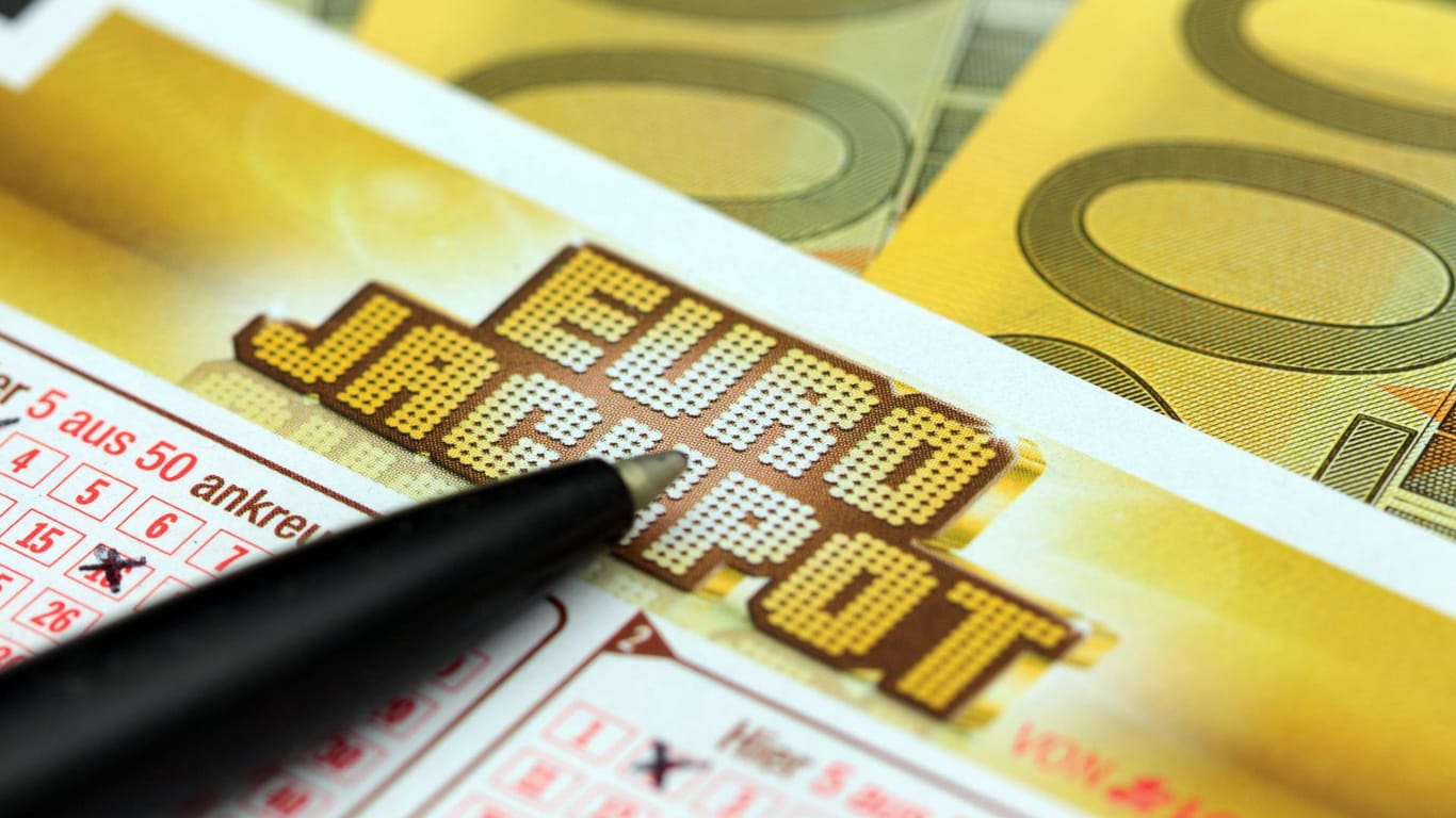 Beim Eurojackpot am Freitag liegen zehn Millionen Euro im Jackpot.