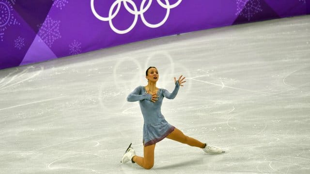 Eiskunstläuferin Nicole Schott sorgte mit ihrer Musikauswahl für ihre Kür für Diskussion.