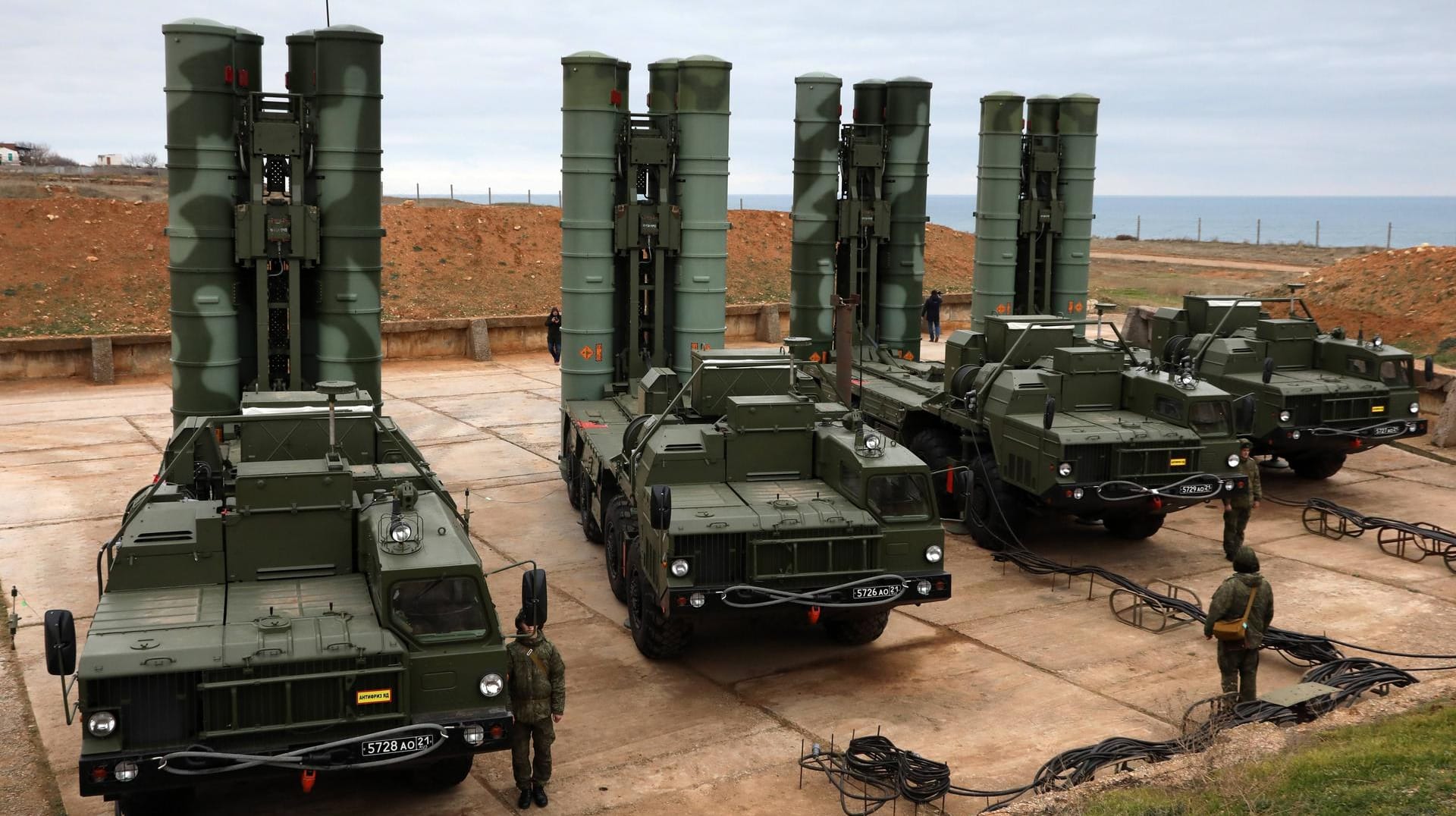 Russische S-400 Triumf in Sevastopol