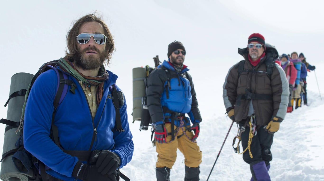 Bergsteiger Scott Fischer (Jake Gyllenhaal) trifft eine Entscheidung - ist es die richtige?