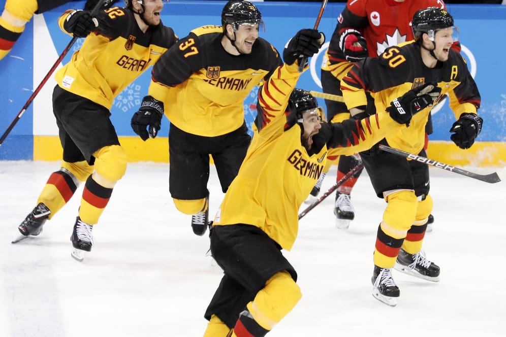 Finale, oho: Die deutschen Eishockey-Herren sind als absoluter Underdog im Kampf um Gold dabei.