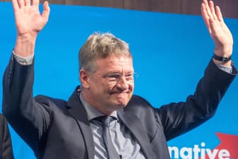 Jörg Meuthen: Der AfD-Chef glaubt, dass seine Bundestagsfraktion ihre Arbeit gut macht.