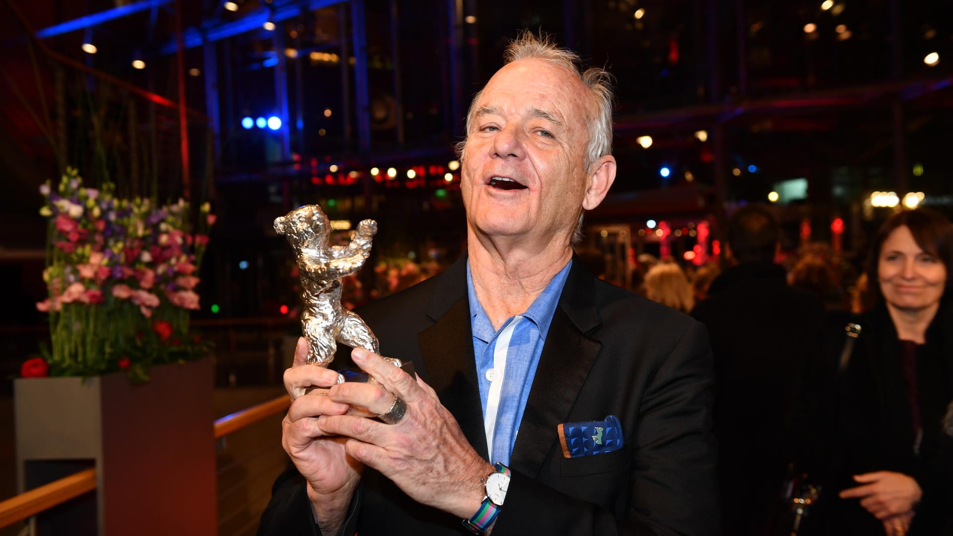 Bill Murray: Er nahm den Preis für Wes Anderson entgegen.