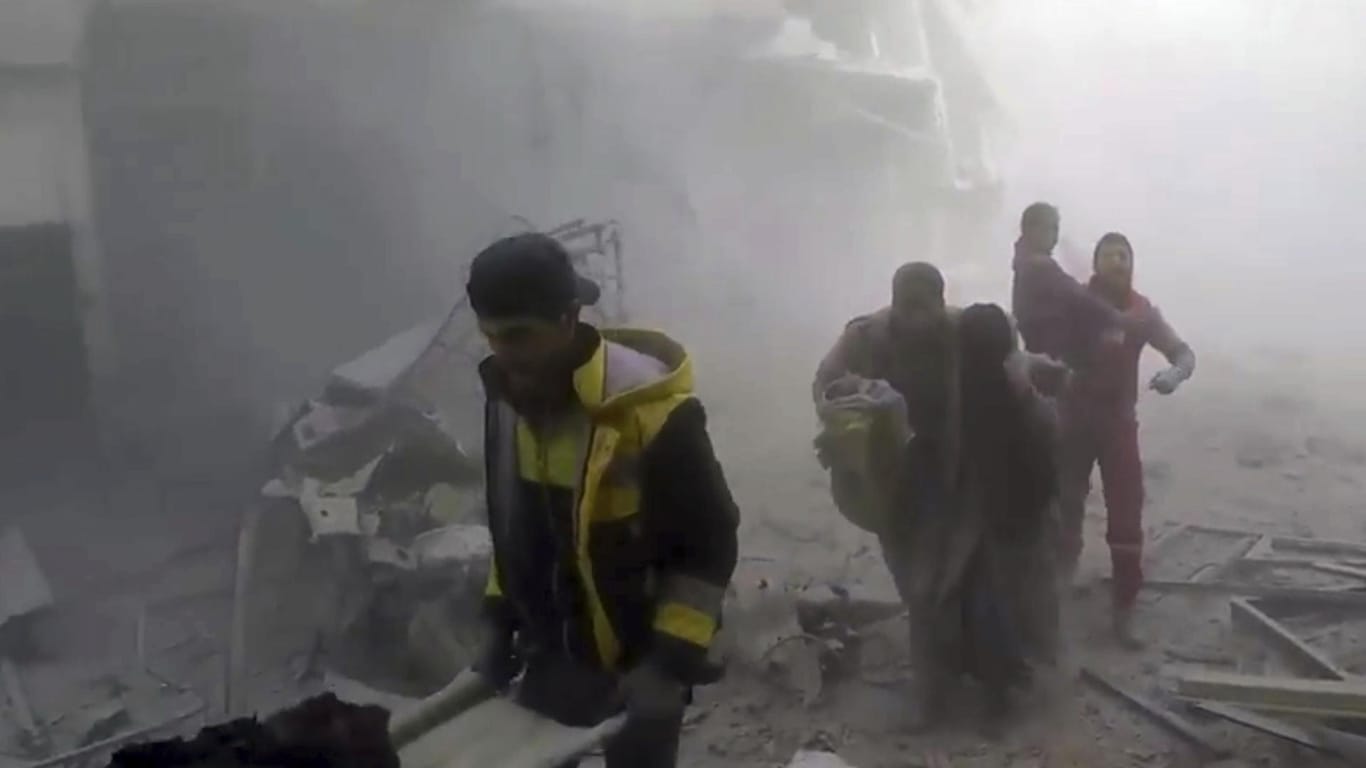 Ghuta in Syrien: Trotz einer UN-Resolution soll die Stadt weiter angegriffen werden.