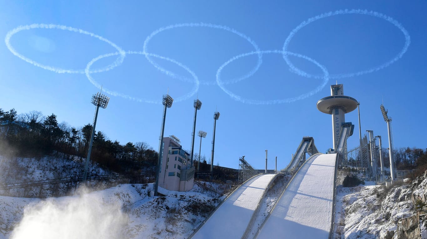 Die Alpensia Skisprunganlage in Pyeongchang: Finden hier wirklich weiter internationale Wettbewerbe statt?