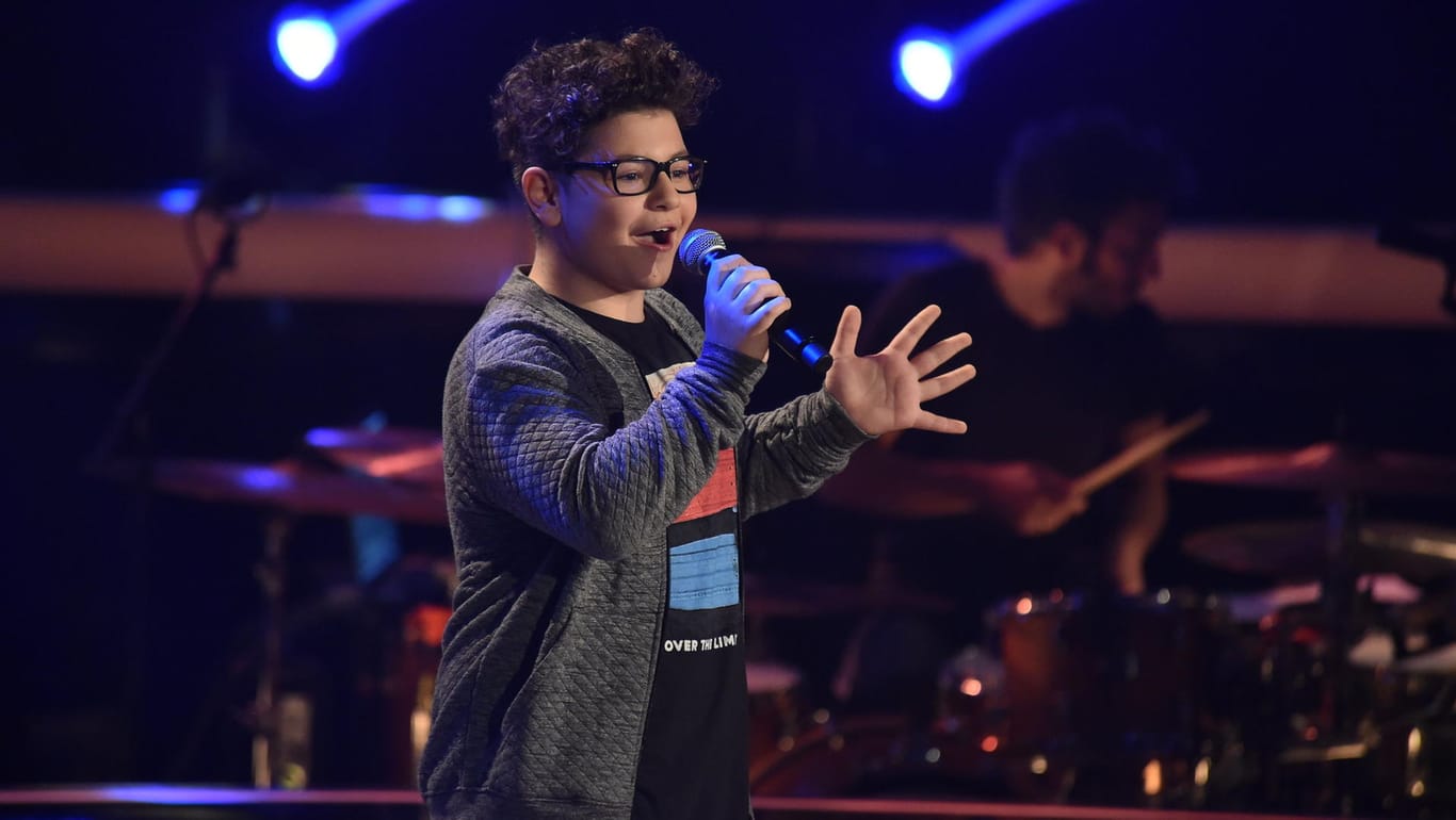 Flavio: Der 13-jährige Sänger tritt bei der dritten Blind Audition der aktuellen "The Voice Kids"-Staffel an.