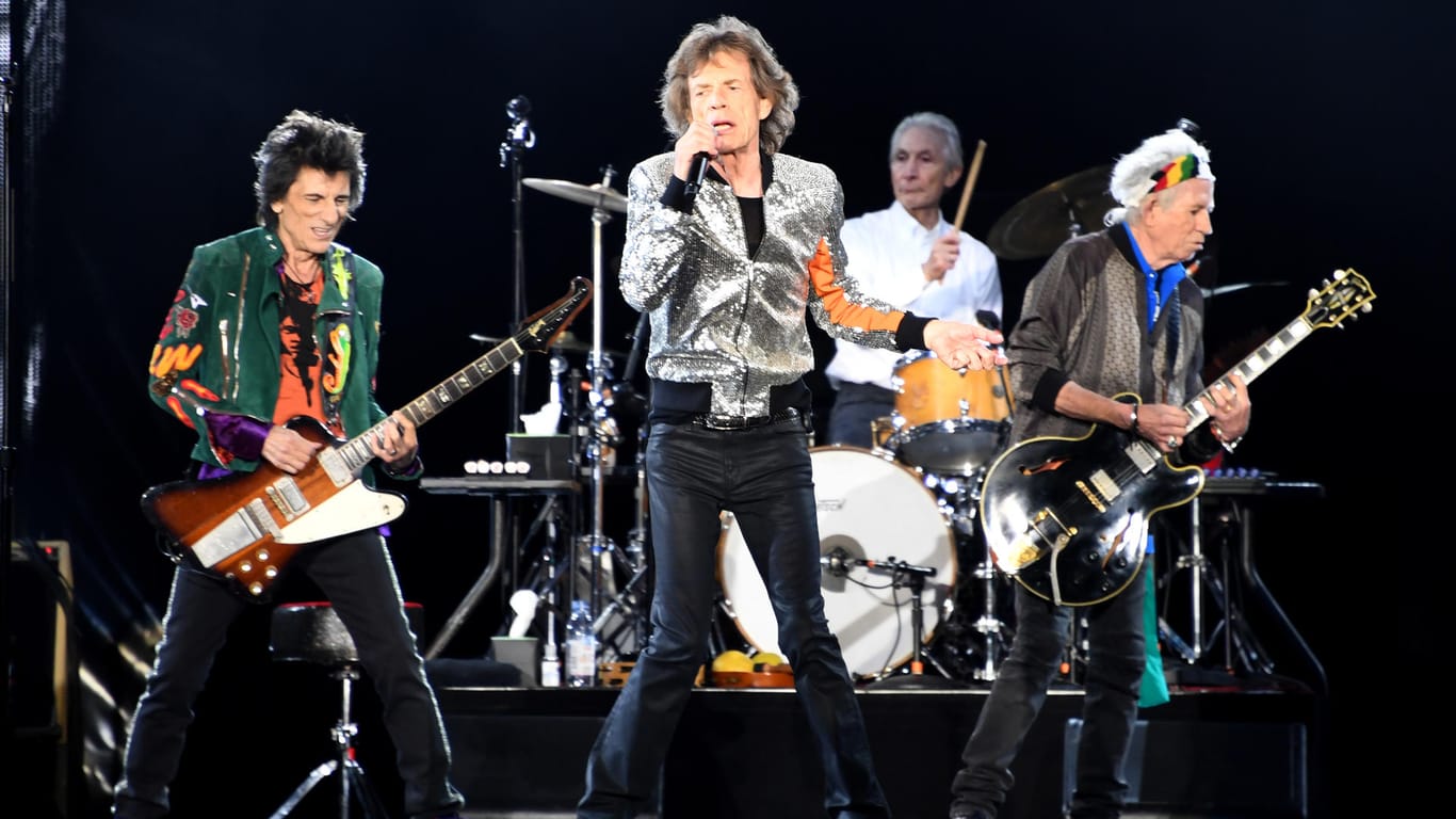 Ronnie Wood, Mick Jagger, Charlie Watts und Keith Richards: Die Tour der Stones geht weiter.