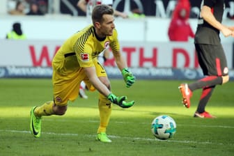 Frankfurt-Keeper Lukas Hradecky: Borussia Dortmund hat offenbar ein Auge auf den Finnen geworfen.