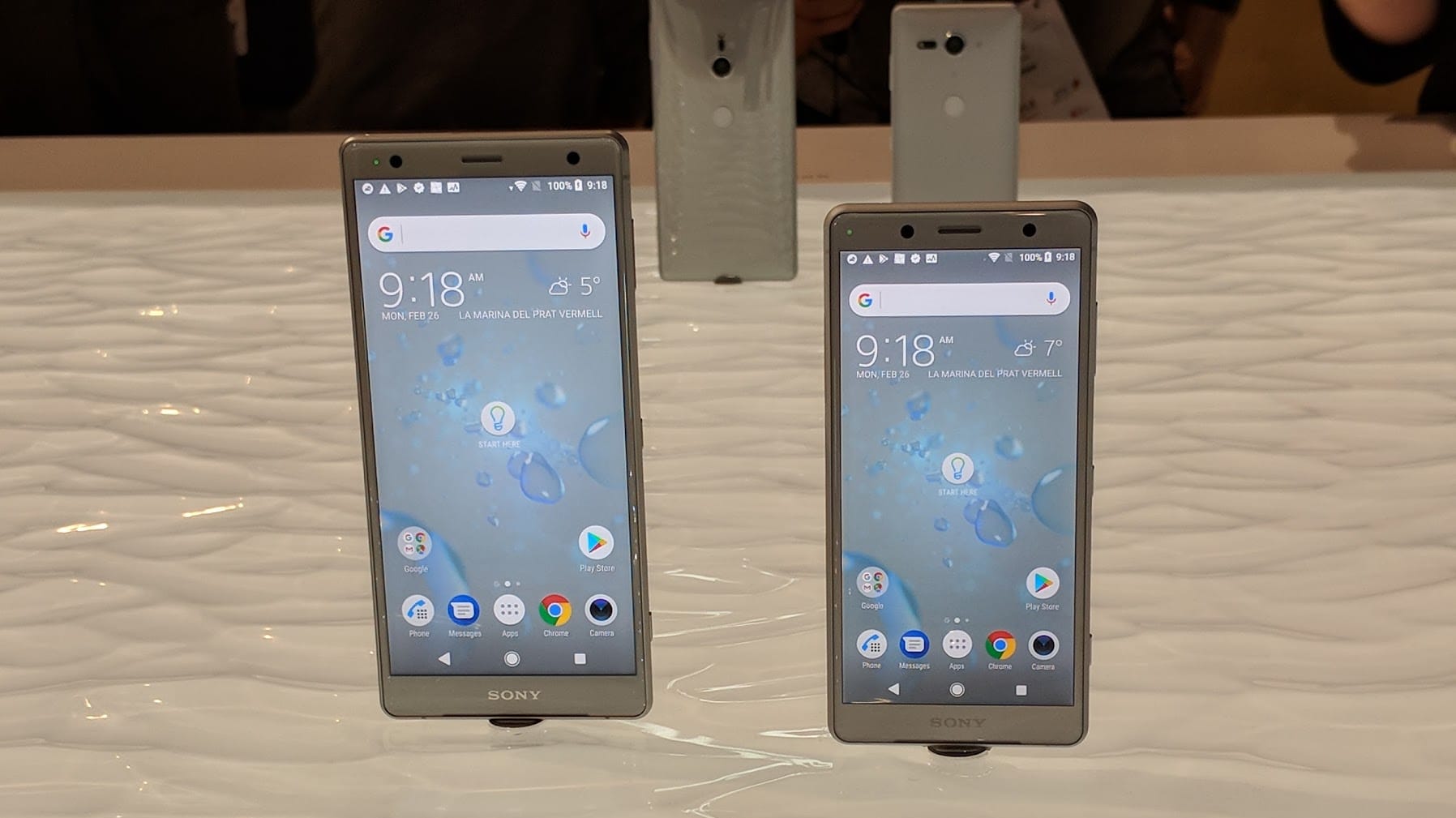 Sony-Smartphone Xperia XZ2 un XZ2 Compact: Zwei Neuheiten auf der Mobile World