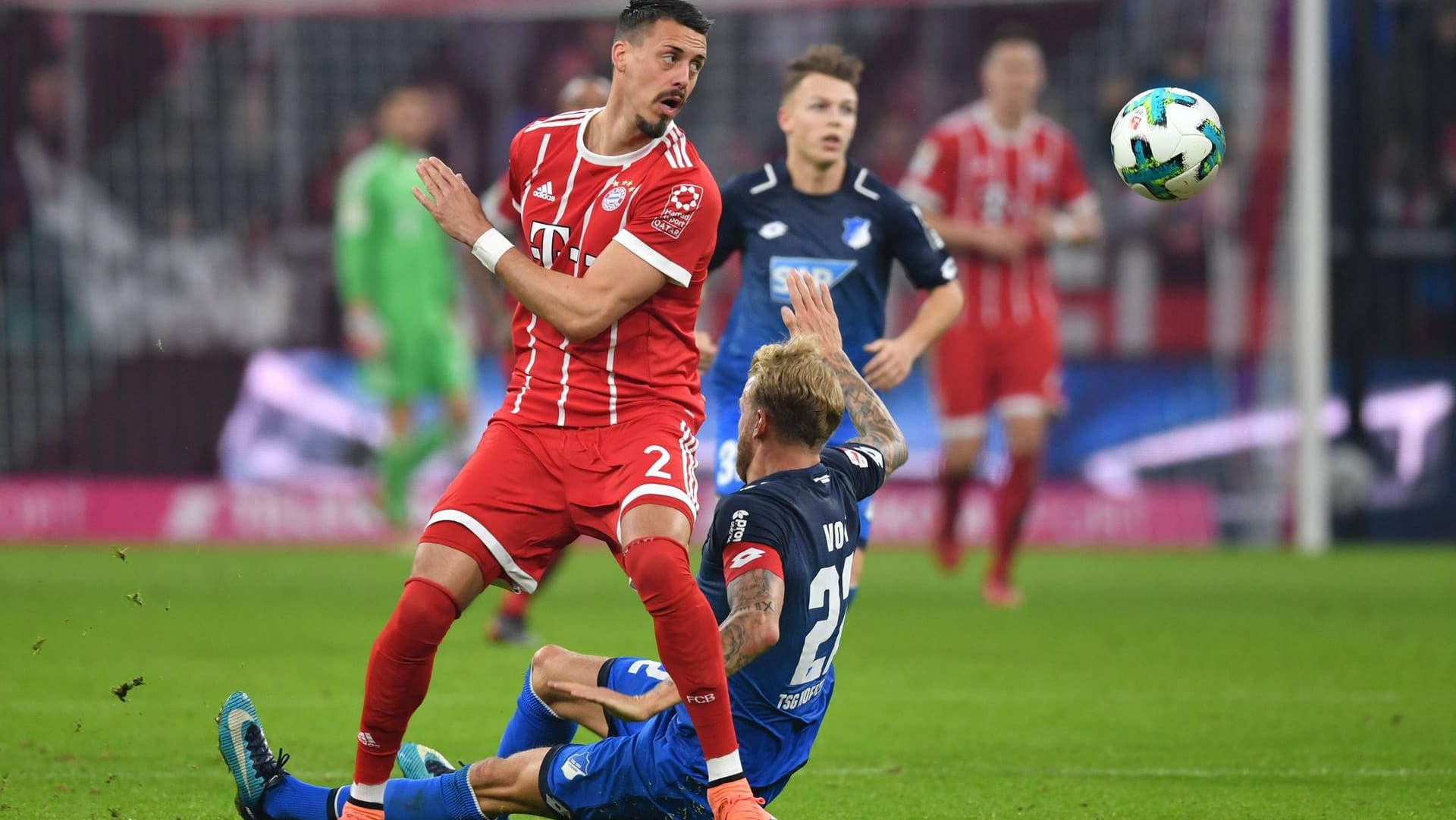 Bayerns Sandro Wagner: Der Torjäger verkörpert den Physisstürmer.