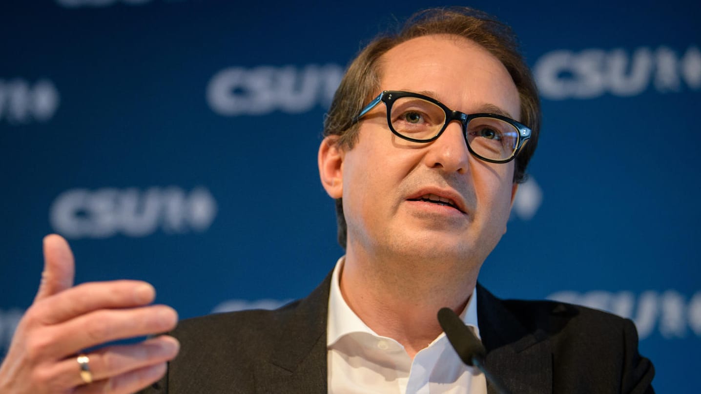 Der CSU-Landesgruppenchef Alexander Dobrindt: Er kann den Aufnahmestopp von Ausländern bei der Essener Tafel gut nachvollziehen.