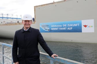 Aida-Chef Felix Eichhorn: Er setzt auf Umweltfreundlichkeit beim neuen Schiff.