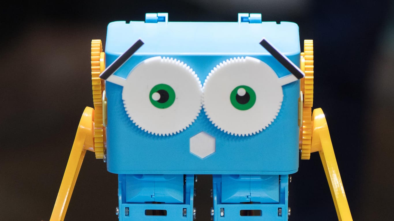 Marty, ein Lernroboter für Schüler: Die Kreation aus dem Edinburgh Centre for Robotics ist programmierbar und kann laufen.