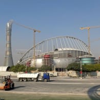 WM-Spielstätte 2022: Das Khalifa International Stadium in Doha.