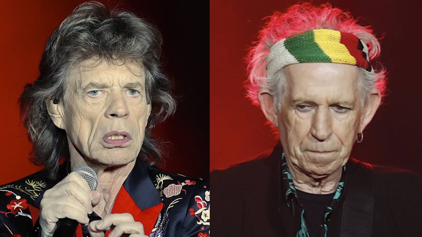 Mick Jagger und Keith Richards: Der Witz ging nach hinten los.