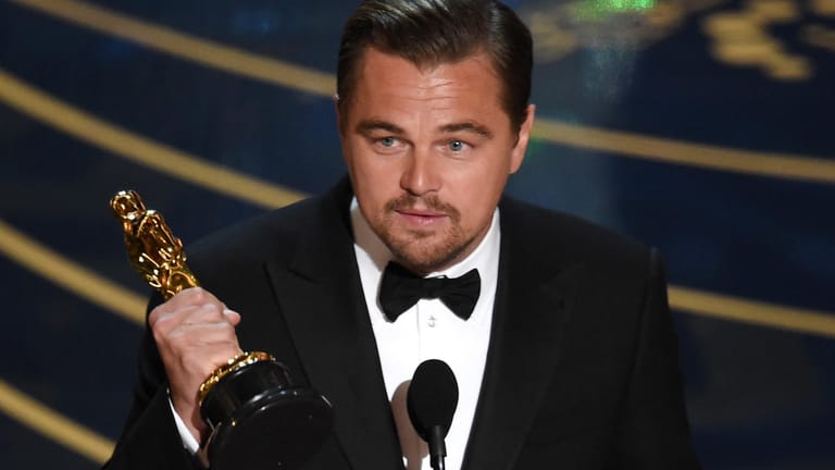 Leonardo DiCaprio: 2016 wurde der Hollywoodstar zum ersten Mal mit einem Oscar geehrt.