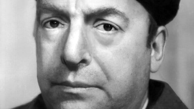 Der chilenische Schriftsteller und Diplomat Pablo Neruda.