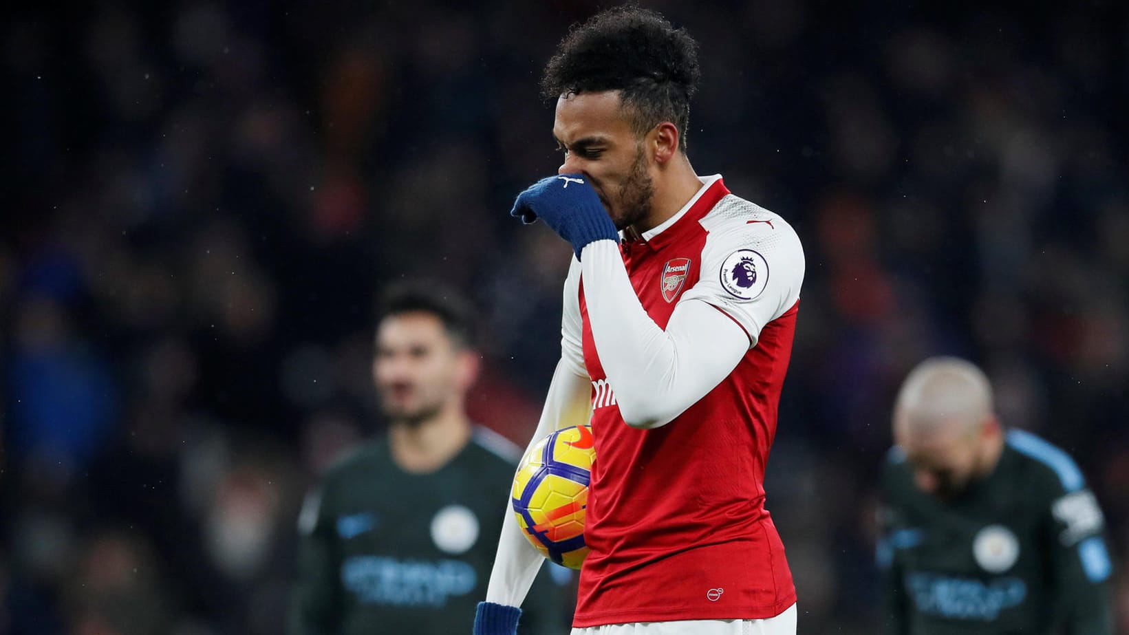 Für Pierre-Emerick Aubameyang ist der Knoten in England noch nicht geplatzt.