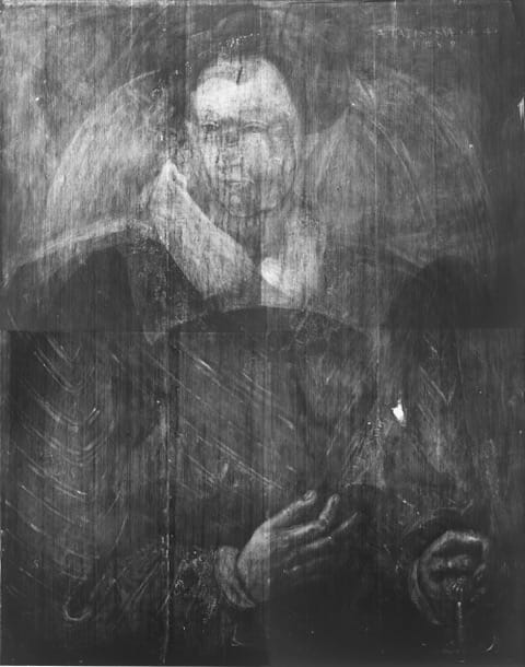 Wie ein Geist: Röntgenstrahlen enthüllen, dass der Maler ursprünglich Maria Stuart porträtierte
