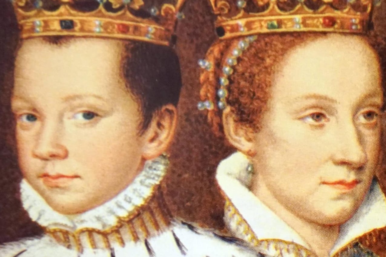 Maria Stuart und ihr erster Ehemann Franz II. in jungen Jahren: 1587 ließ die englische Königin Elizabeth I. ihre schottische Rivalin hinrichten.