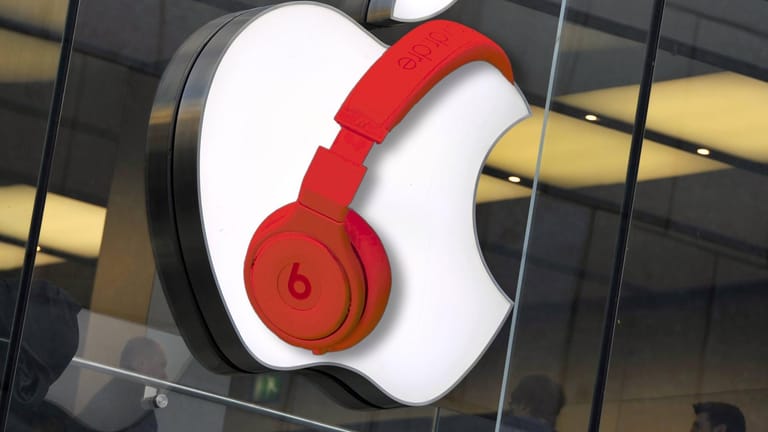 Apple-Logo mit Beats-Kopfhörern: Berichte über "Kälte-Aus"