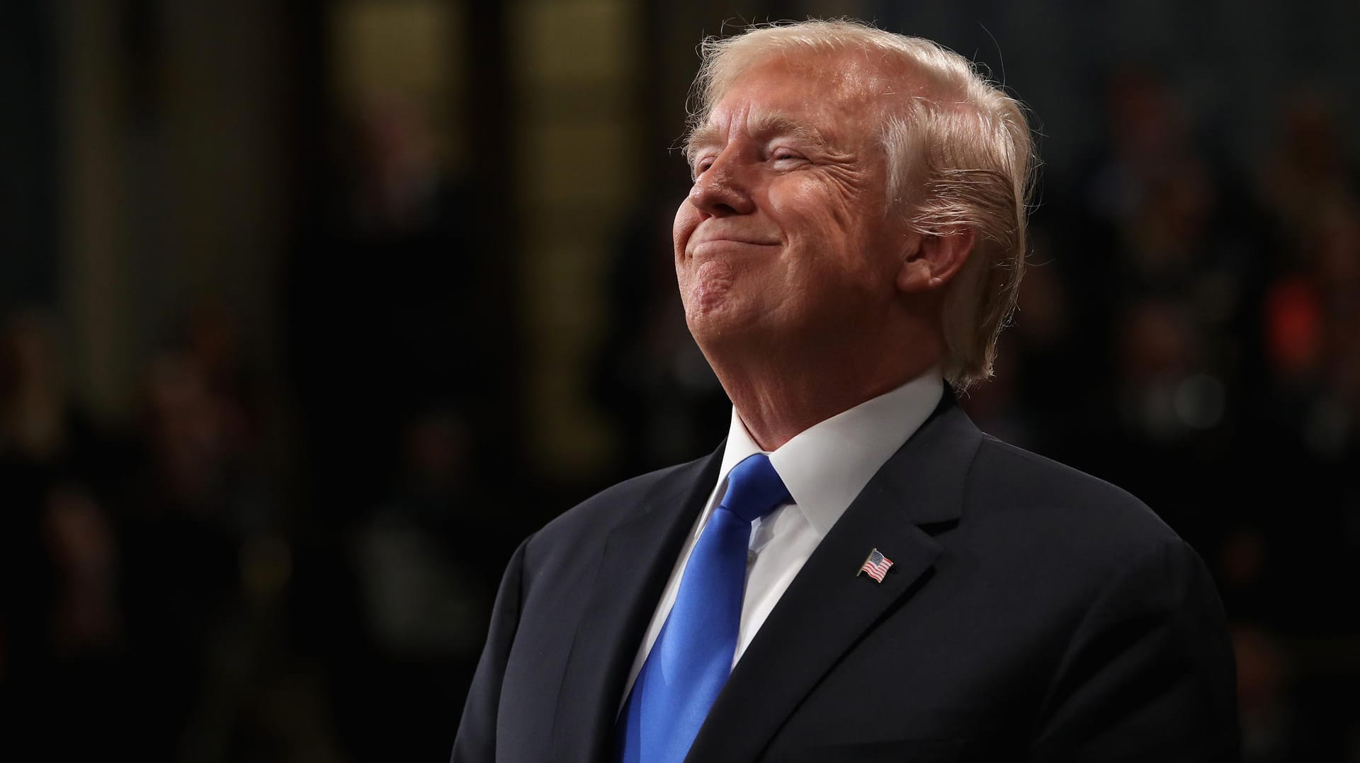 US-Präsident Donald Trump: Weißes Haus betont Überlegenheit der USA nach Putins Waffenschau.