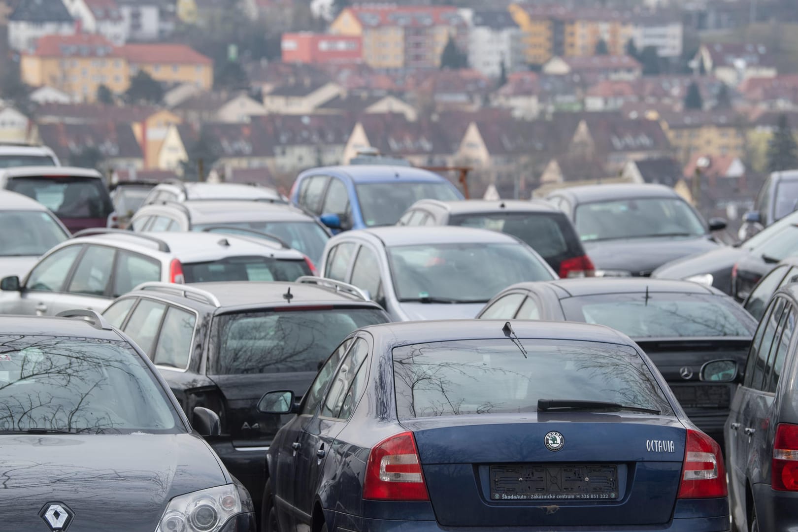 Stillgelegte Diesel-Autos