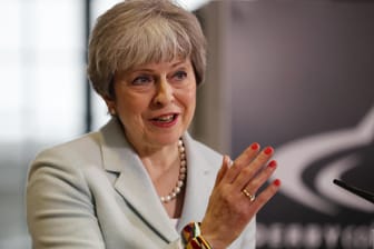 Theresa May, Premierministerin von Großbritannien: Sie schließt eine zweite Abstimmung über den Brexit ganz klar aus.