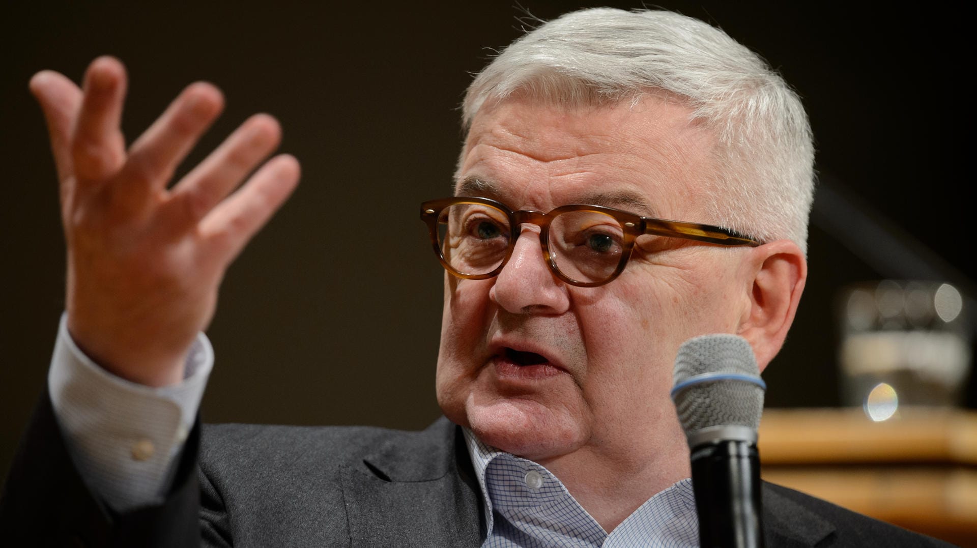 Der ehemalige Außenminister Joschka Fischer: Er hält einige Politiker der AfD für "Nazis".