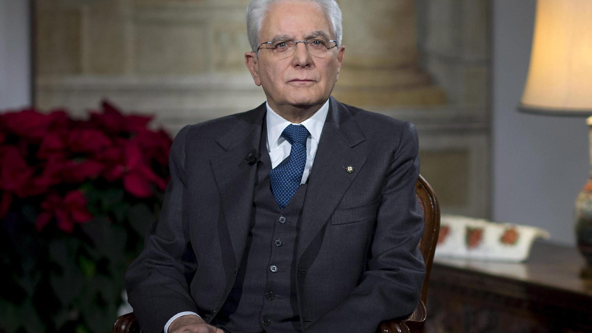 Sergio Mattarella: Letzten Endes könnte er über Neuwahlen entscheiden.