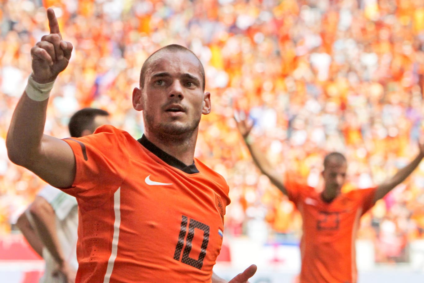 Debütierte mit 18 Jahren in der Elftal: Oranje-Star Wesely Sneijder.
